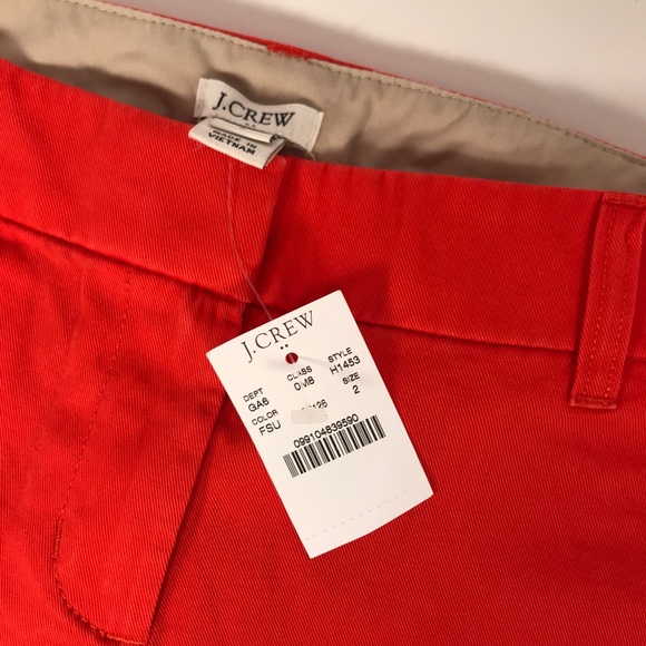 NWT, J. Crew shorts, size 2 - Picture 2 of 3